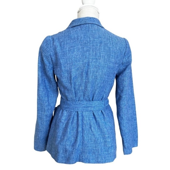 Banana Republic Tie Blazer Women Size 2 - Picture 4 of 11